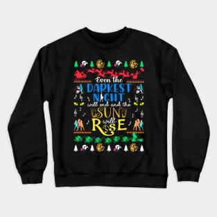 Broadway Christmas Gift Crewneck Sweatshirt